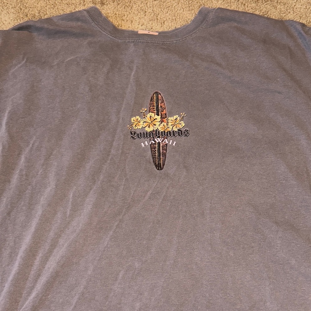 Mens Graphic Tee - Hawaii, Brown XL
